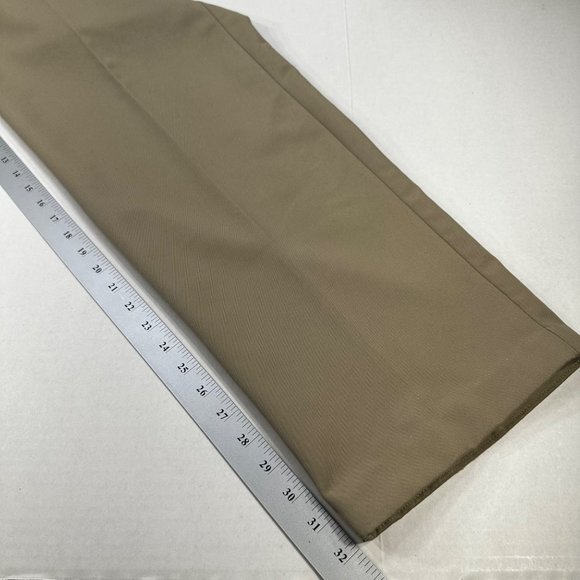 Haggar Men's Size 36X34 Khaki Pant Flex Waist Preowned - Picture 7 of 12